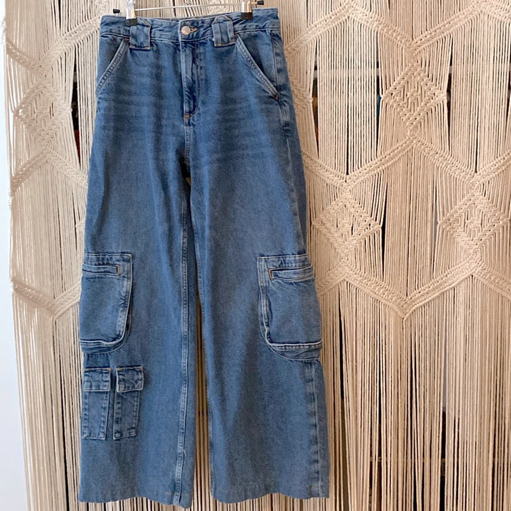 Mango cargo jeans